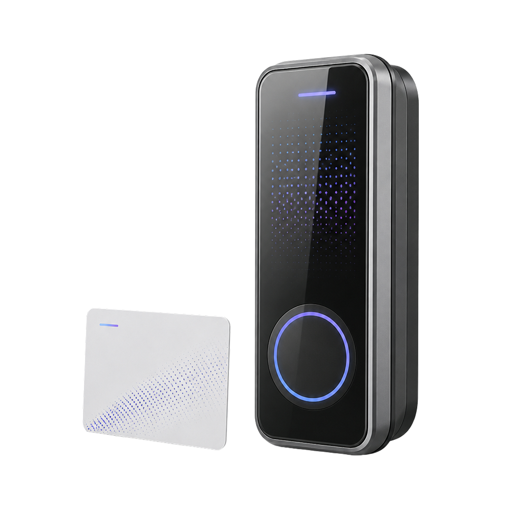 Black NAS device with four hard drive bays and two hard drives beside it on a black background.